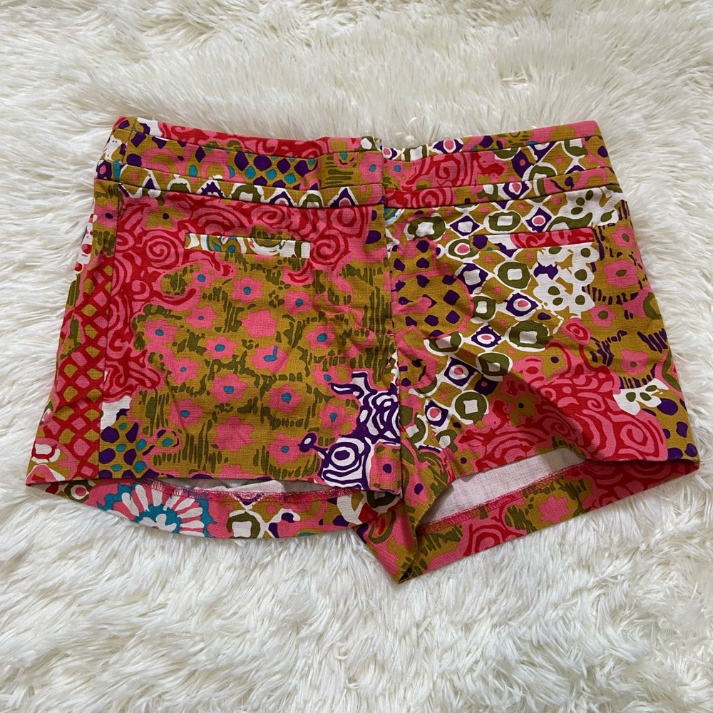J. Crew Multicolor Patterned Women Shorts Cargos